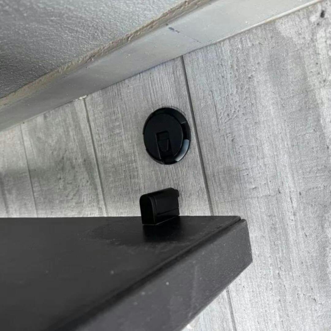 No-Drill Magnetic Door Stopper with Strong Hold