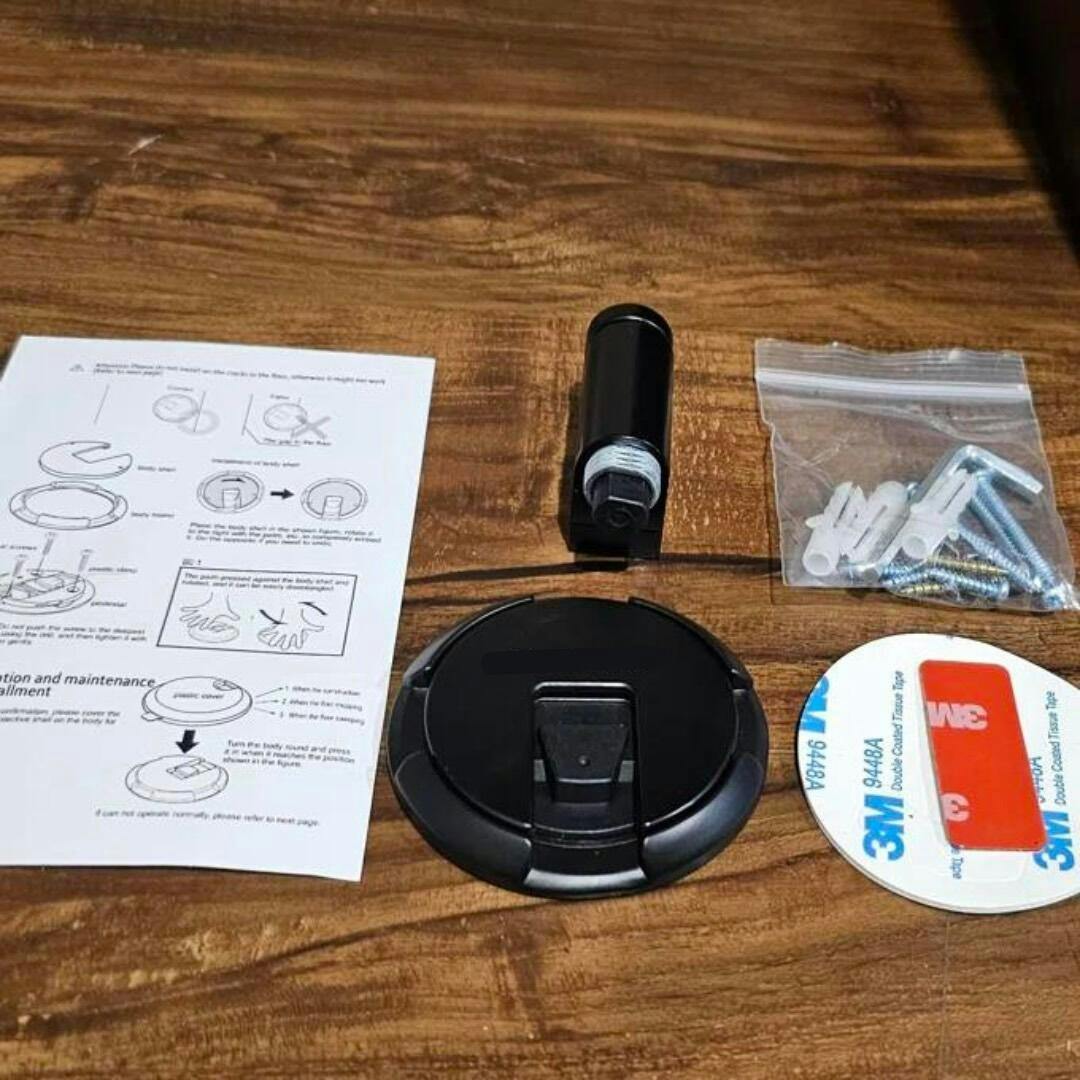 No-Drill Magnetic Door Stopper with Strong Hold