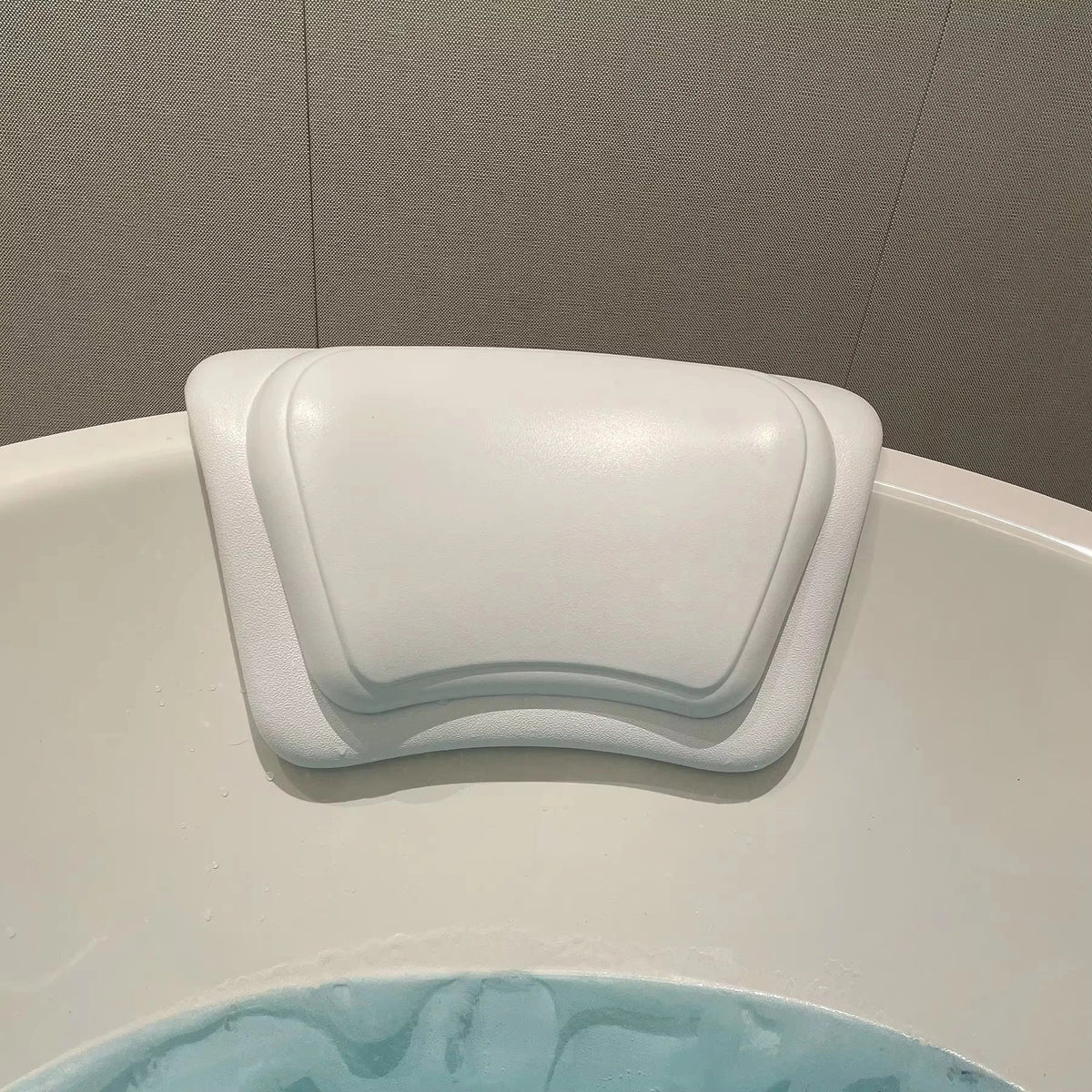 Non-Slip Bath Cushion with Silicone Foam & PU Cover