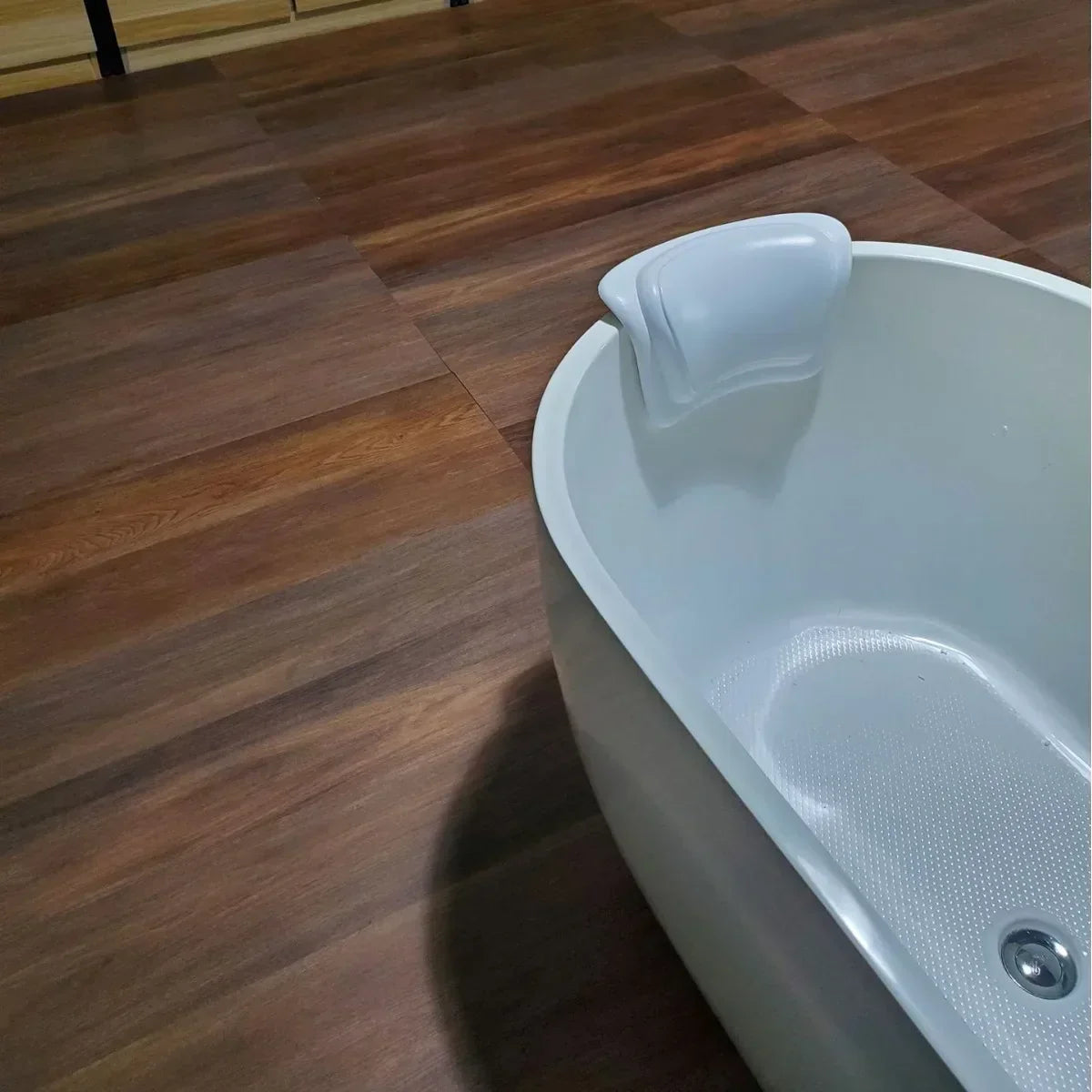 Non-Slip Bath Cushion with Silicone Foam & PU Cover