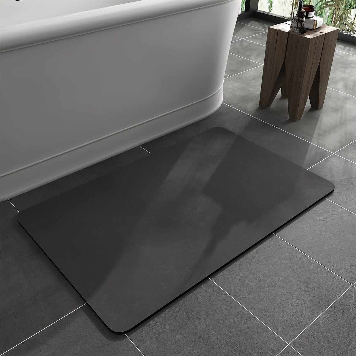 Non-Slip Quick-Drying Diatomite Bath Mat – Bathroom Safety and Comfort