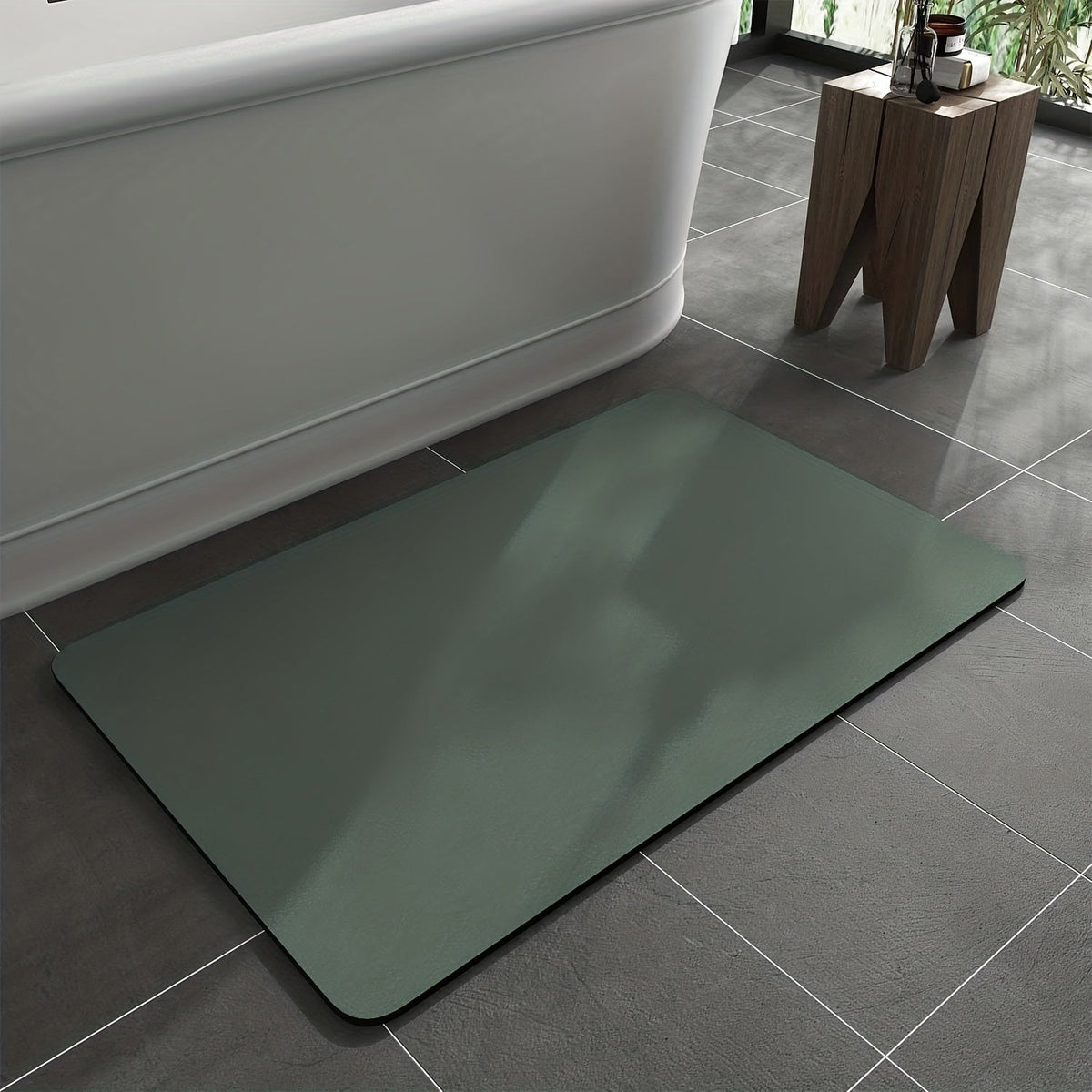 Non-Slip Quick-Drying Diatomite Bath Mat – Bathroom Safety and Comfort