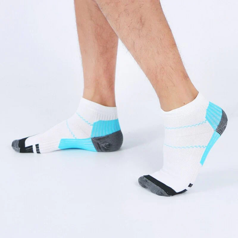 Orthopedic Compression Socks - Black and White