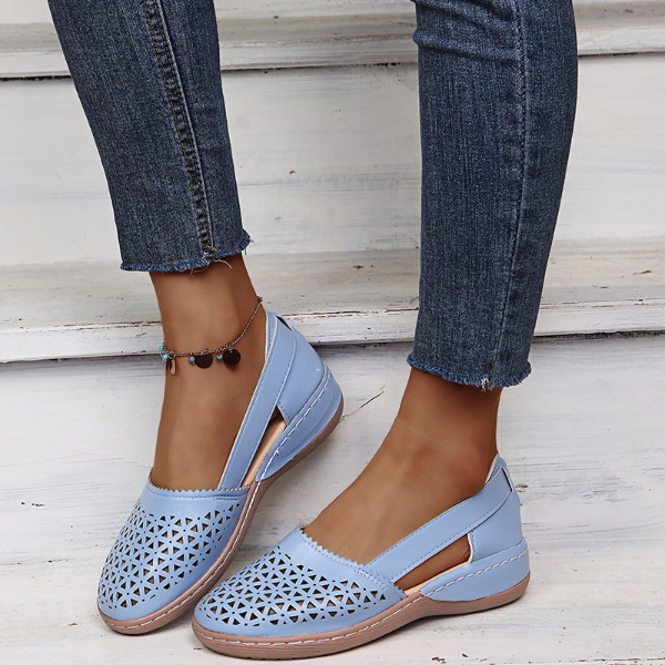 Orthopedic Cut-Out Slip-On Shoes
