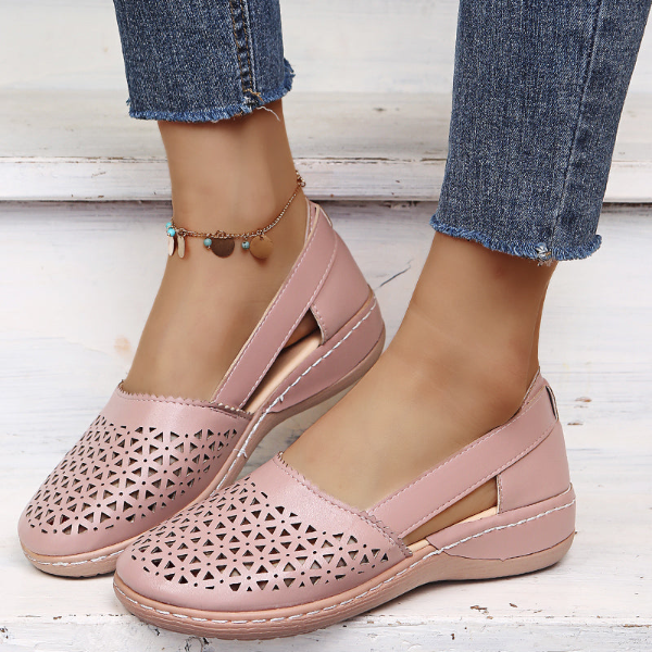 Orthopedic Cut-Out Slip-On Shoes