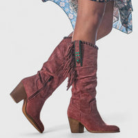 Orthopedic Fringe Boots