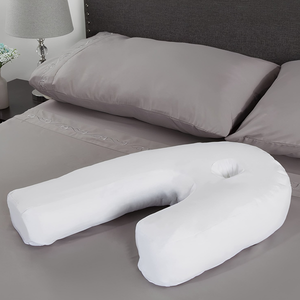 Orthopedic Side Sleeper Pillow with Ear Hole
