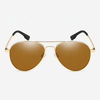 Polarised Aviator-Style Driving Sunglasses