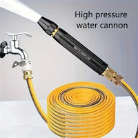 Portable High-Pressure Car Wash Gun – Multifunctional Garden Hose Nozzle