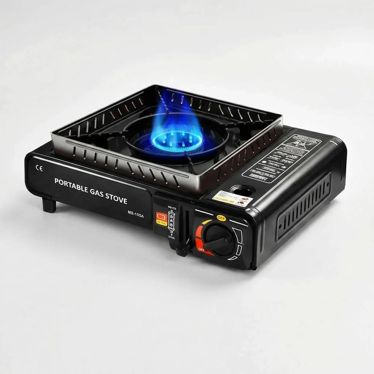 Portable Single Burner Gas Stove for Camping & Outdoor Cooking