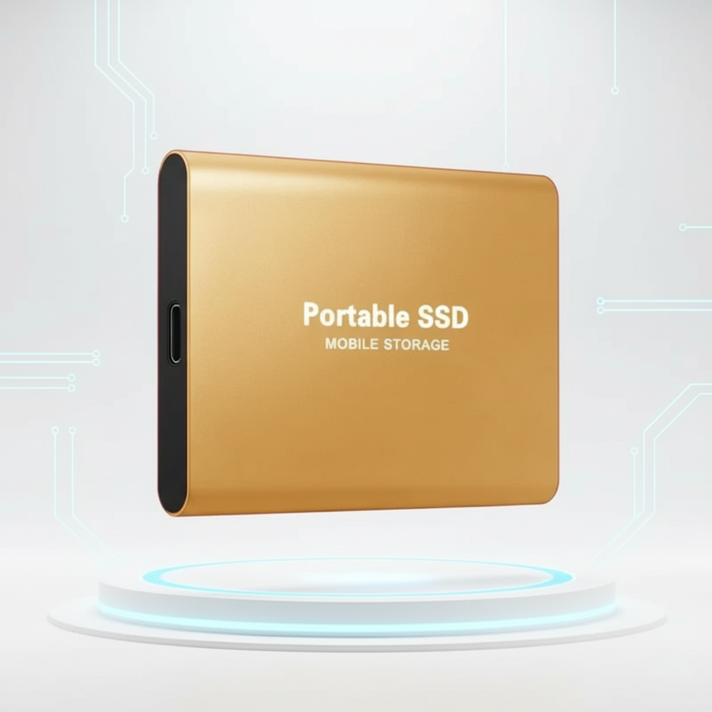 Portable SSD with Ultra-Fast Data Transfer