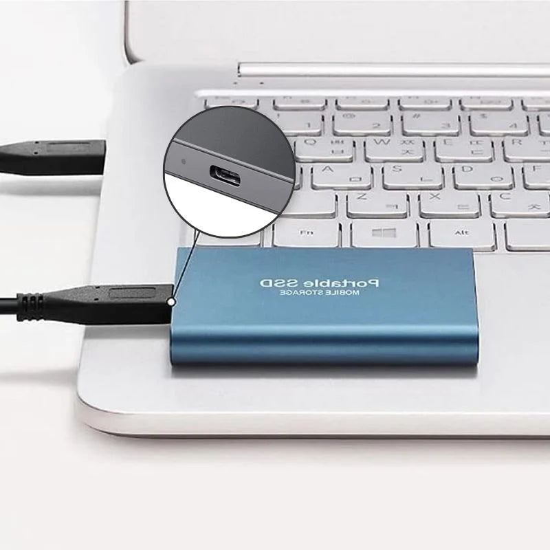 Portable SSD with Ultra-Fast Data Transfer