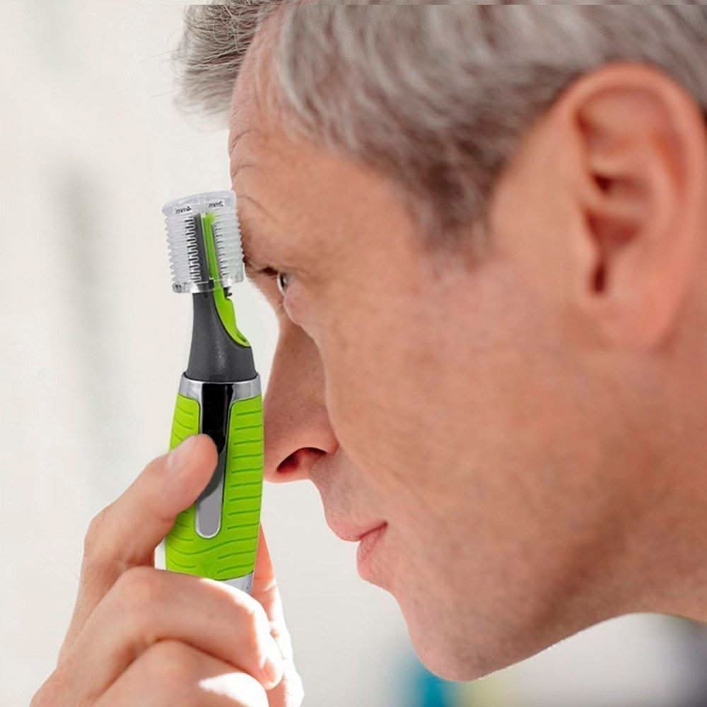 Precision Nose and Ear Hair Trimmer with LED Light