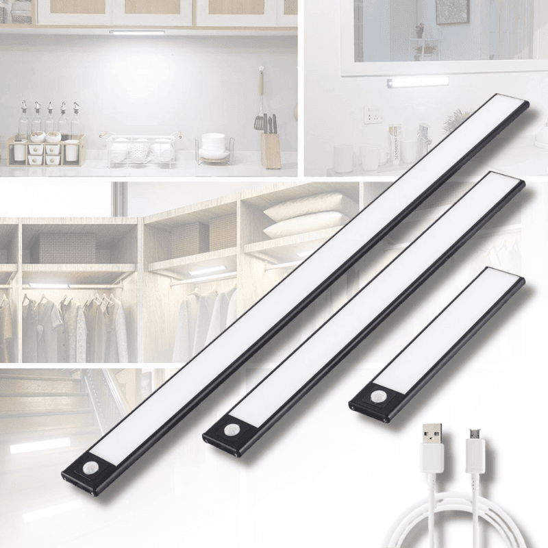 Rechargeable LED Light Strips with Sensor