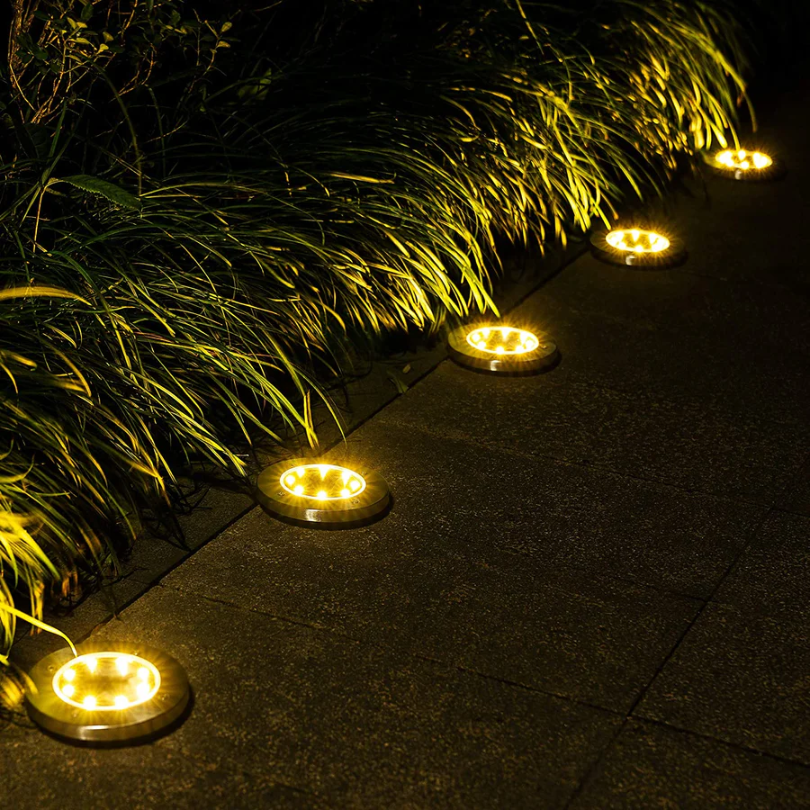 Rechargeable Solar-Powered Lights