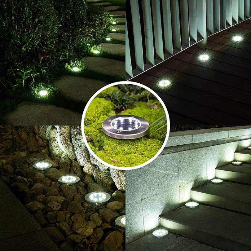 Rechargeable Solar-Powered Lights