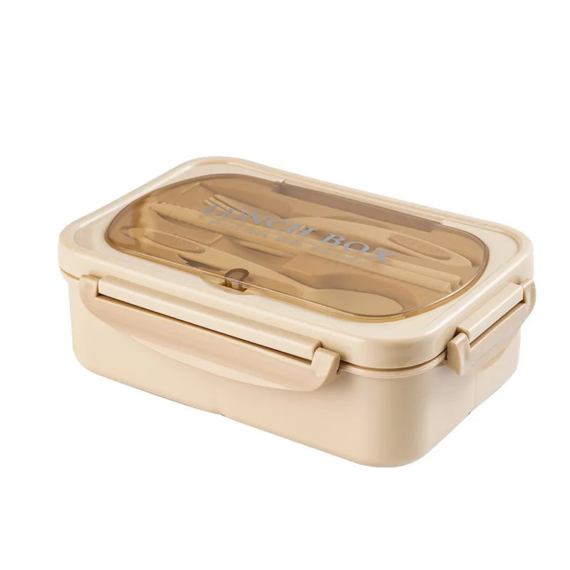 Rectangular Meal Prep Bento Box with Compartments