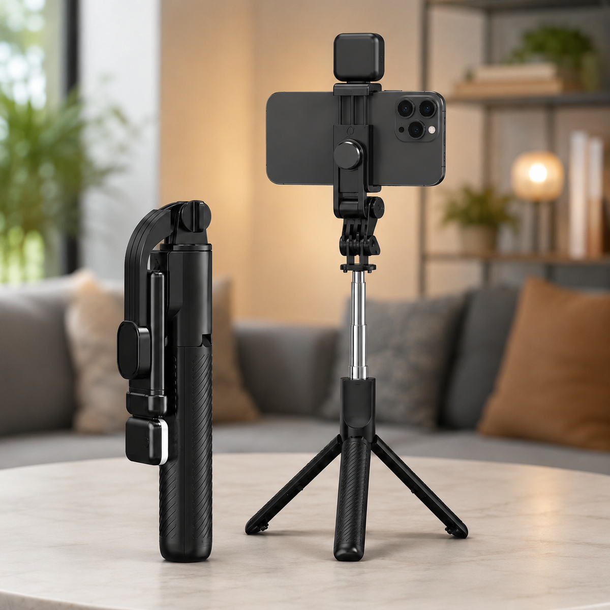 Retractable Selfie Stick Tripod