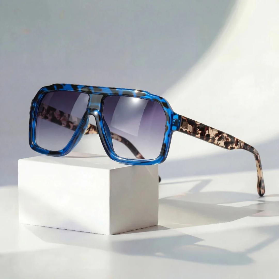 Retro Aviator Sunglasses with UV400 Protection