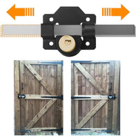 Rust-Resistant Gate Lock with Key - Spring Bolt