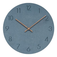 Scandinavian Design Wall Clock with Silent Movement