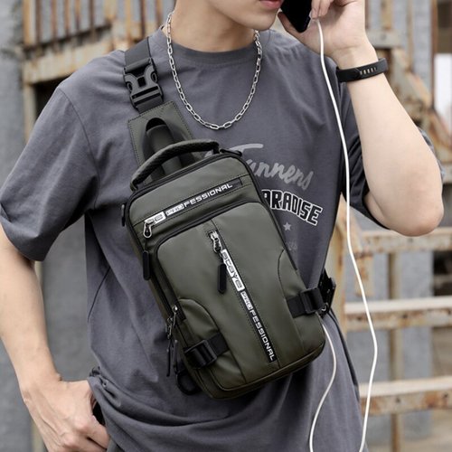 Secure Waterproof Anti-Theft Sling Bag