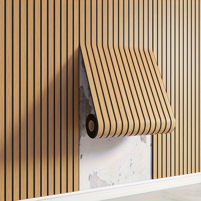 Self-Adhesive 3D Wall Panels with Wood Texture Finish