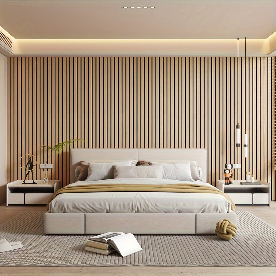 Self-Adhesive 3D Wall Panels with Wood Texture Finish