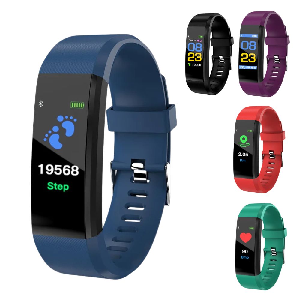 Seniors' Smartwatch with Health Monitoring and Large Display