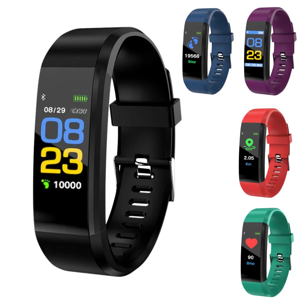 Seniors' Smartwatch with Health Monitoring and Large Display