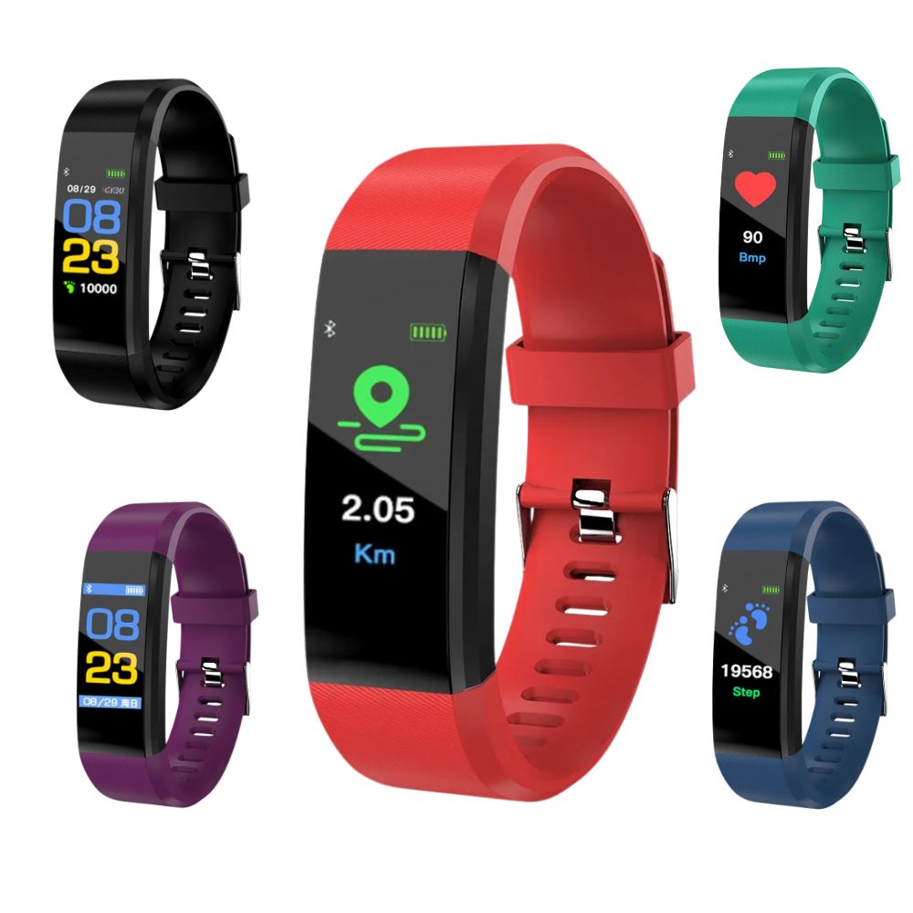 Seniors' Smartwatch with Health Monitoring and Large Display