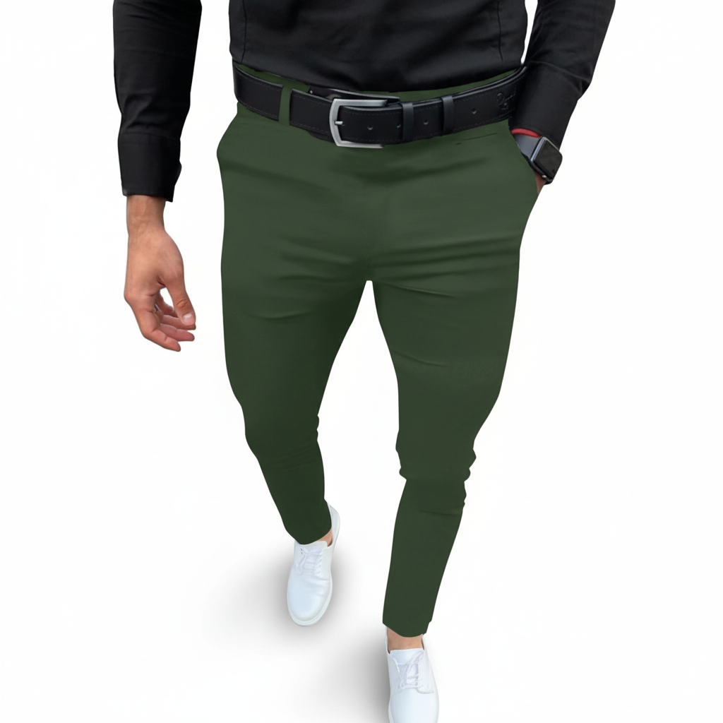 Slim-Fit Trousers