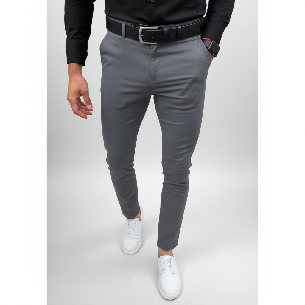 Slim-Fit Trousers