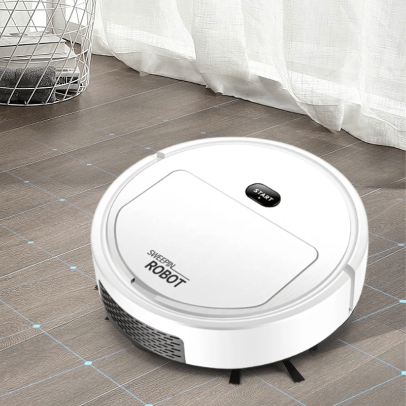 Smart Robot Vacuum Cleaner with Ultra-Quiet Operation and HEPA Filtration