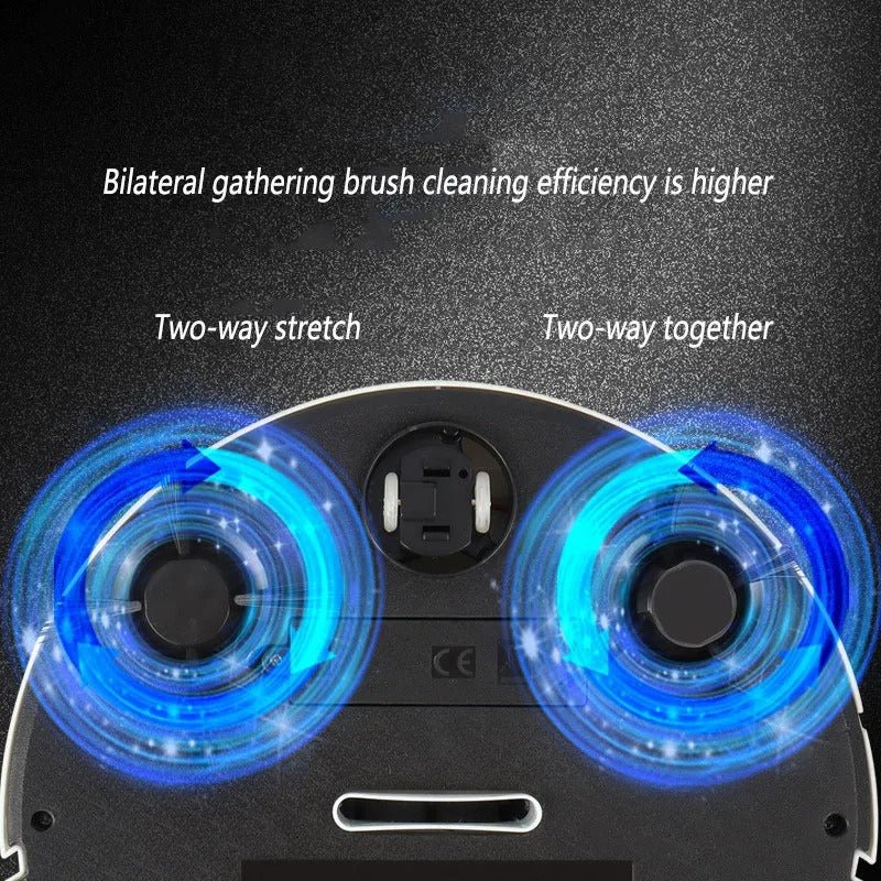 Smart Robot Vacuum Cleaner with Ultra-Quiet Operation and HEPA Filtration