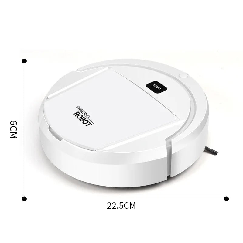 Smart Robot Vacuum Cleaner with Ultra-Quiet Operation and HEPA Filtration