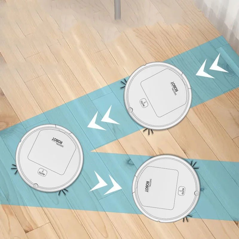 Smart Robot Vacuum Cleaner with Ultra-Quiet Operation and HEPA Filtration
