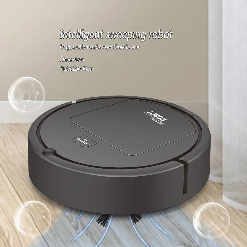 Smart Robot Vacuum Cleaner with Ultra-Quiet Operation and HEPA Filtration