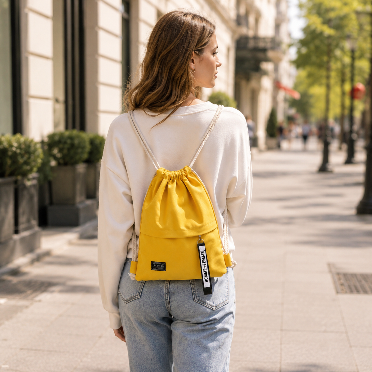 Soft Drawstring Backpack