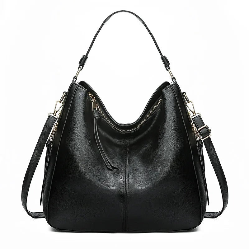 Soft Shoulder Bag with a Timeless Silhouette
