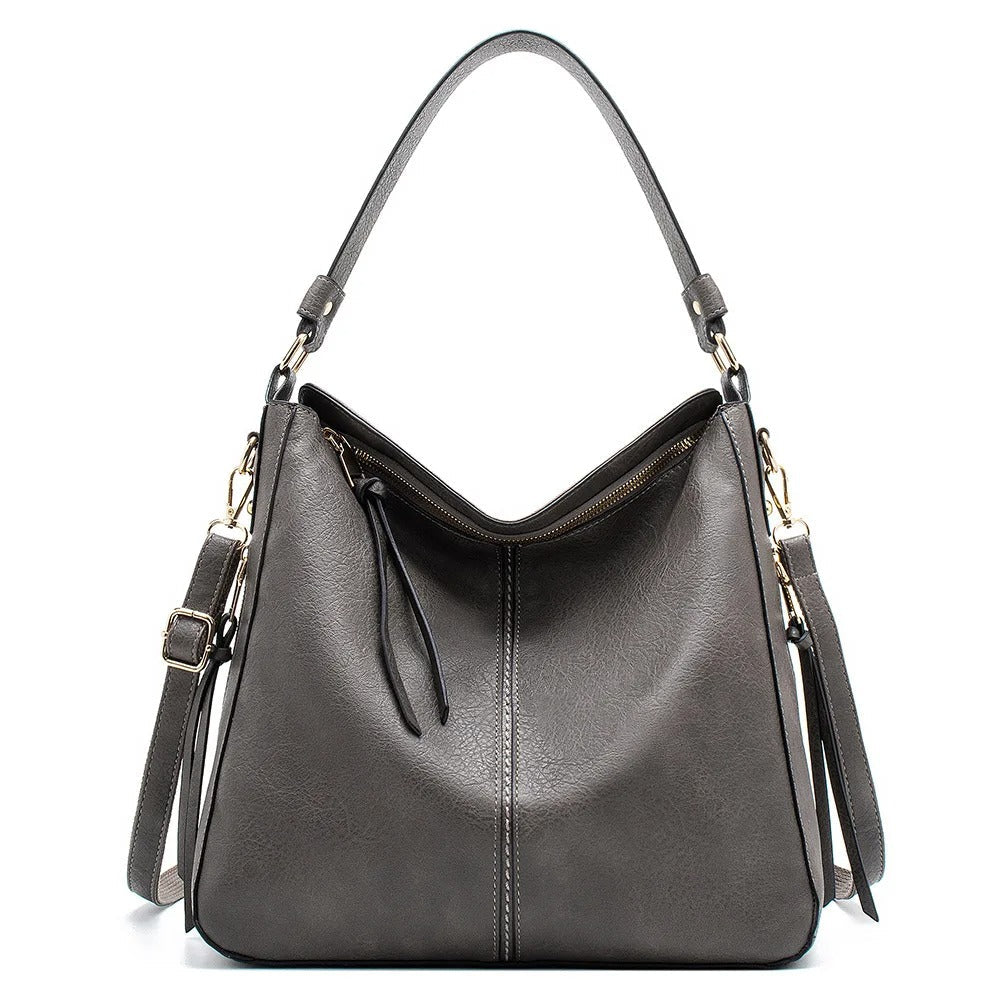 Soft Shoulder Bag with a Timeless Silhouette