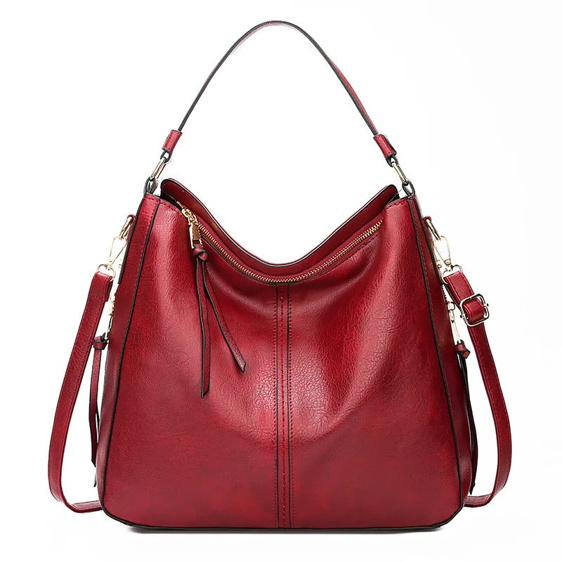 Soft Shoulder Bag with a Timeless Silhouette