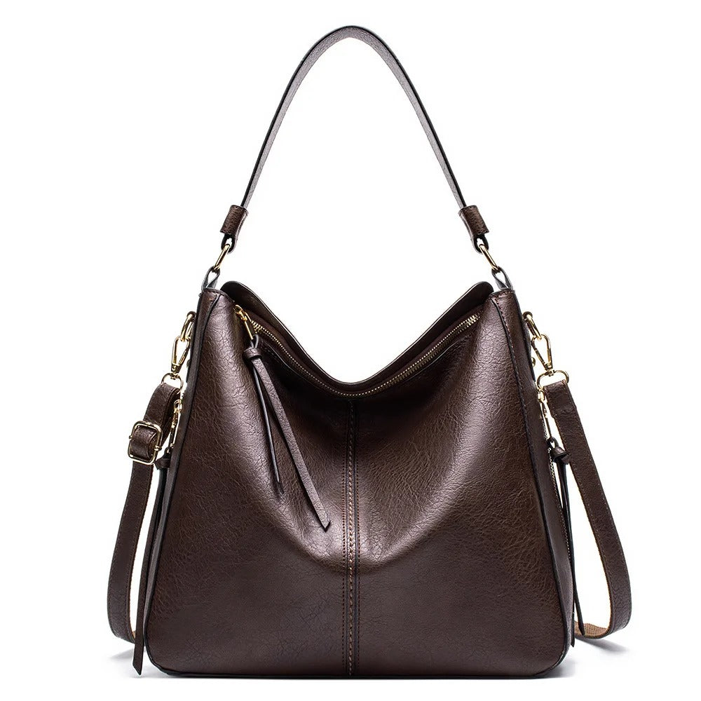 Soft Shoulder Bag with a Timeless Silhouette