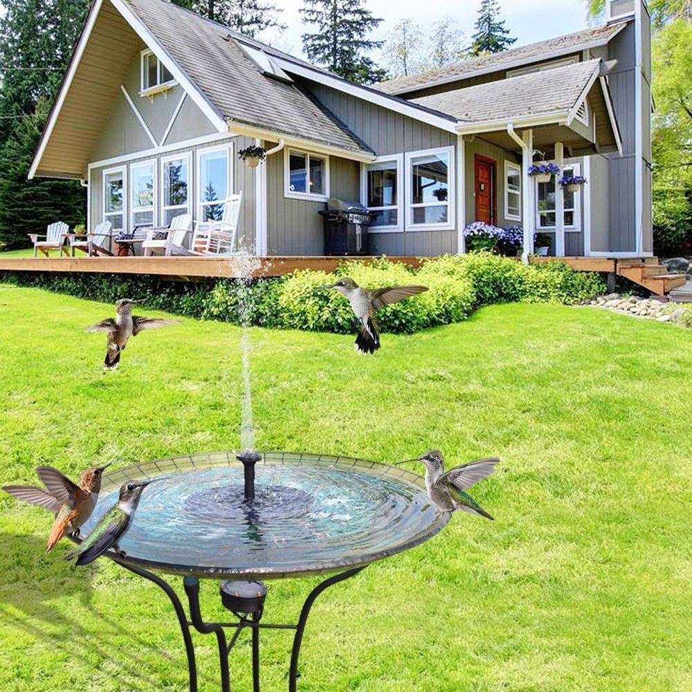 Solar Fountain Pump for Pond, Bird Bath, or Garden Decoration