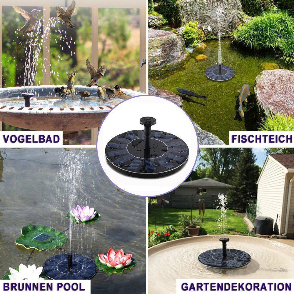 Solar Fountain Pump for Pond, Bird Bath, or Garden Decoration