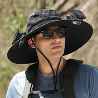 Solar Hat with Fan and UV Protection
