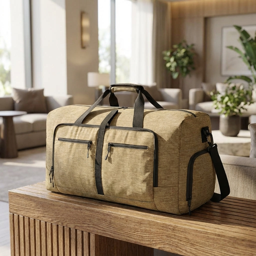Spacious Foldable Travel Duffle Bag for Smart and Light Travel