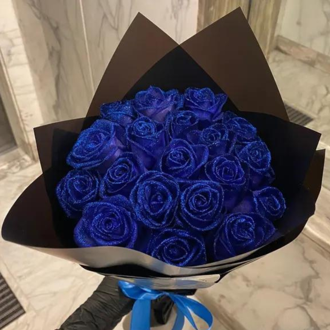 Sparkling Roses for Elegant Decoration and Gifts