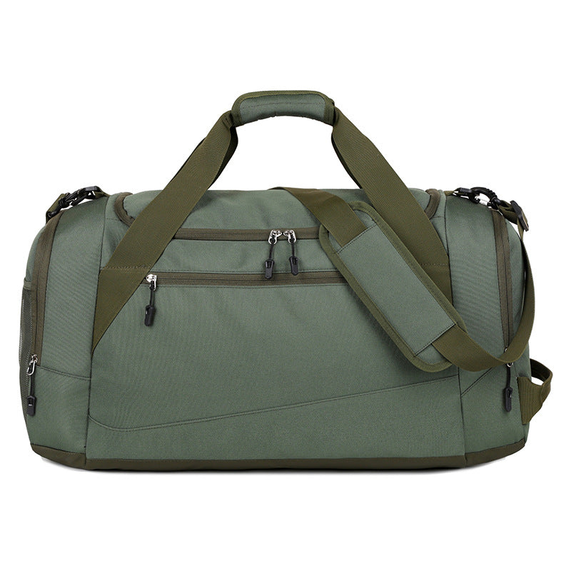 Sports Duffel Bag with Handles and Adjustable Shoulder Strap for Travel and Workouts
