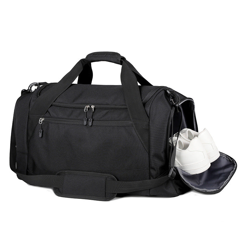 Sports Duffel Bag with Handles and Adjustable Shoulder Strap for Travel and Workouts
